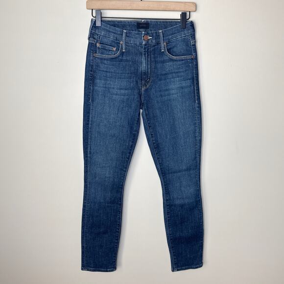 MOTHER Denim The Looker Crop Jeans in Switch It Up‎ Size 25 MSRP $210 Stretch - Picture 2 of 9
